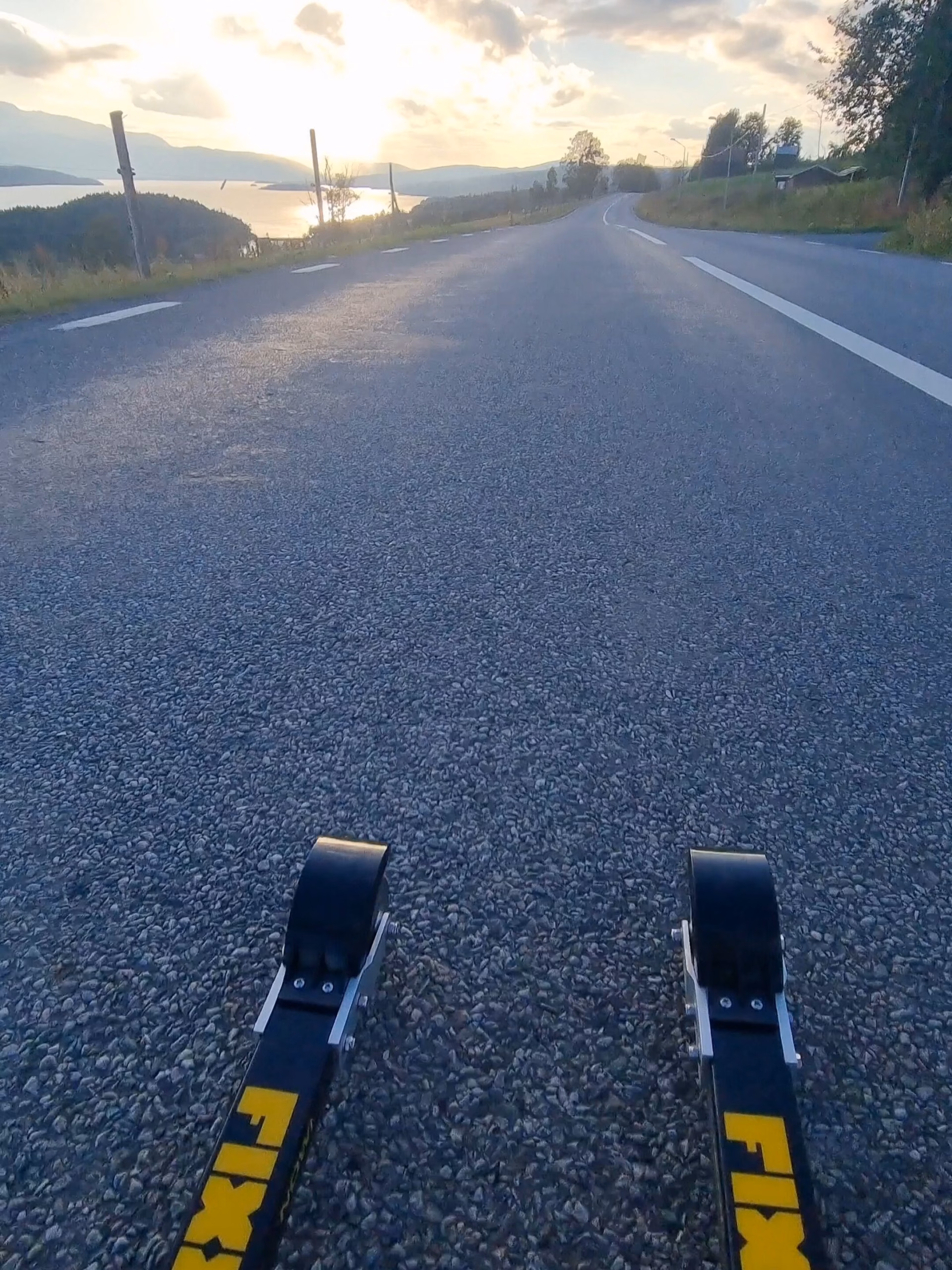 Rullskidlektion i Åre