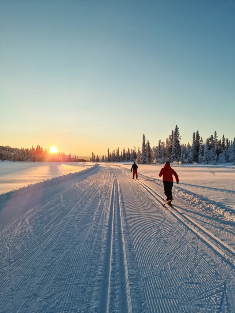 Classic ski lesson in sunshine - Åre Björnen
