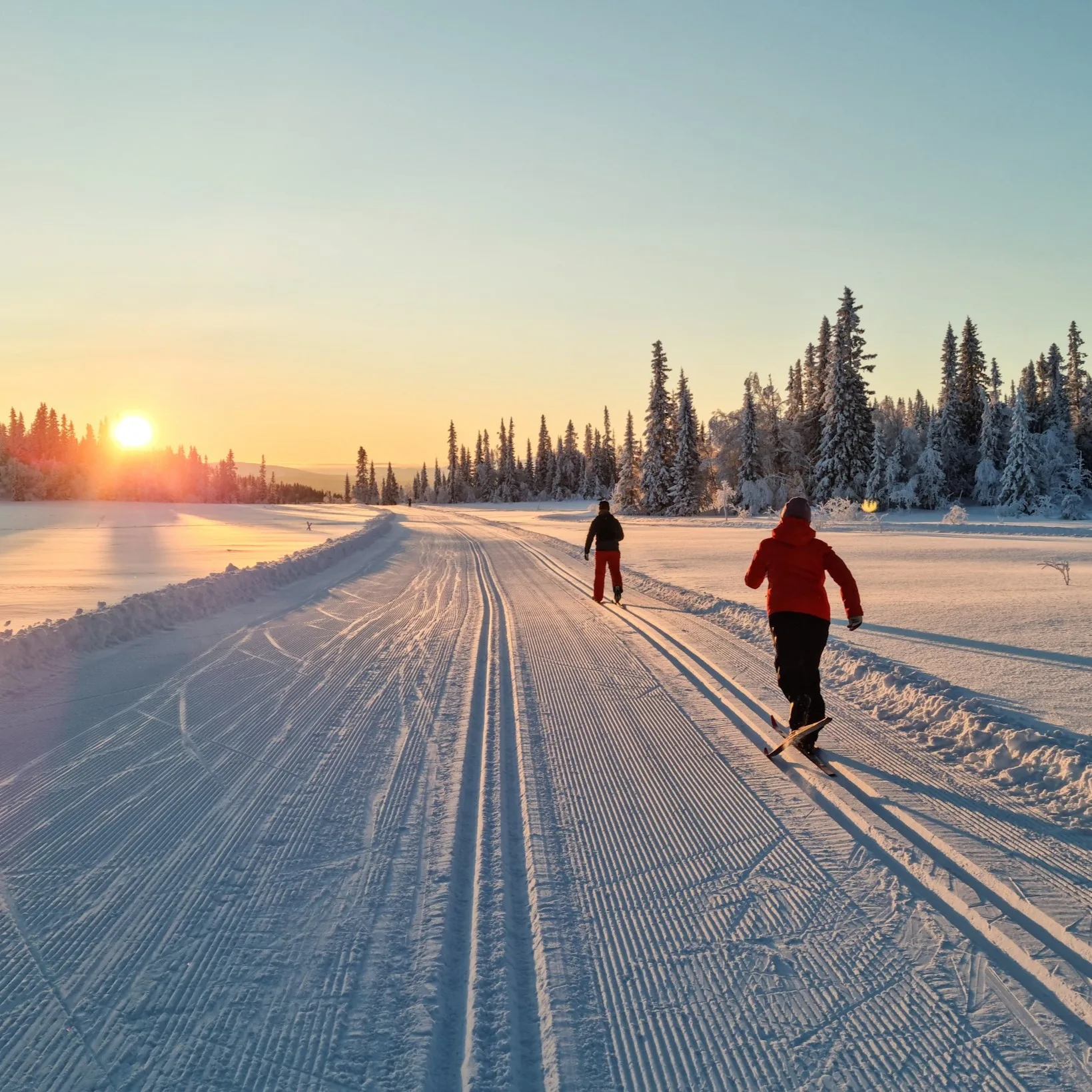 Cross country skilesson i Åre Björnen