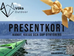 Presentkort för kanot, kajak och SUP